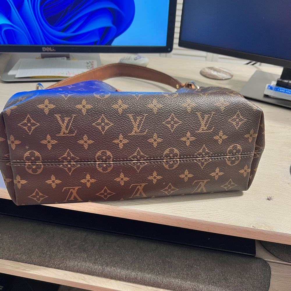 Louis Vuitton Dark Brown Monogram Shoulder Bag with letter of authenticity - Picture 3 of 7